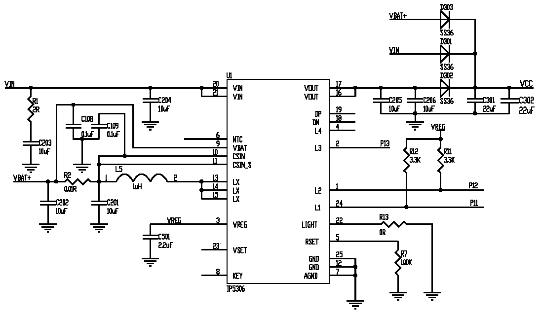 Power management circuit of household fire alarm controller