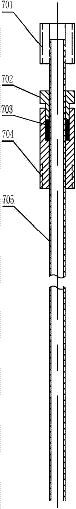 Method for realizing pressure tapping by using gas drainer and gas drainer for realizing pressure tapping