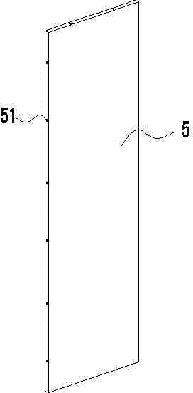 Wall surface decorating plate mounting structure and mounting method