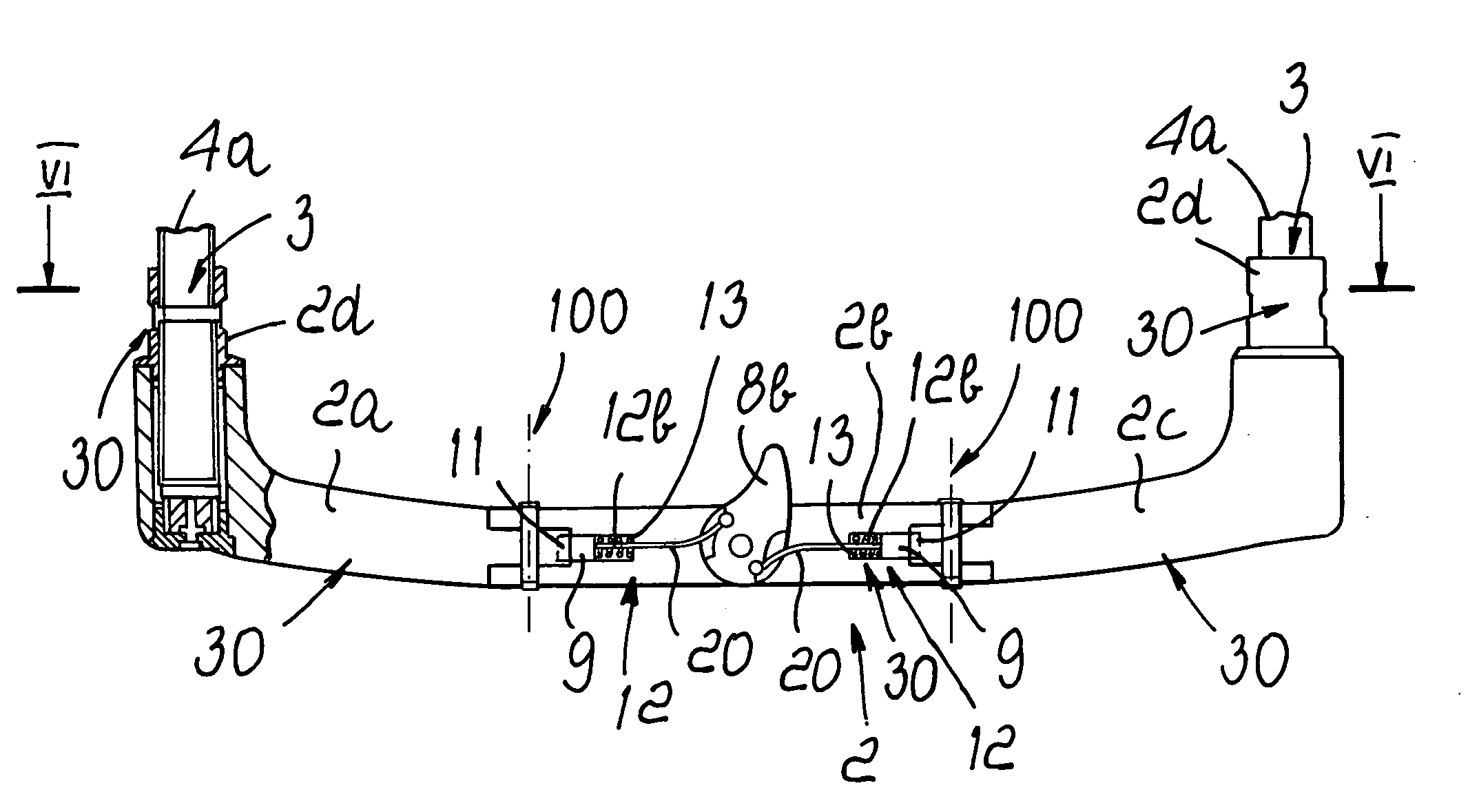 Grip Device, Particulary for Pushchairs, Prams ans the Like