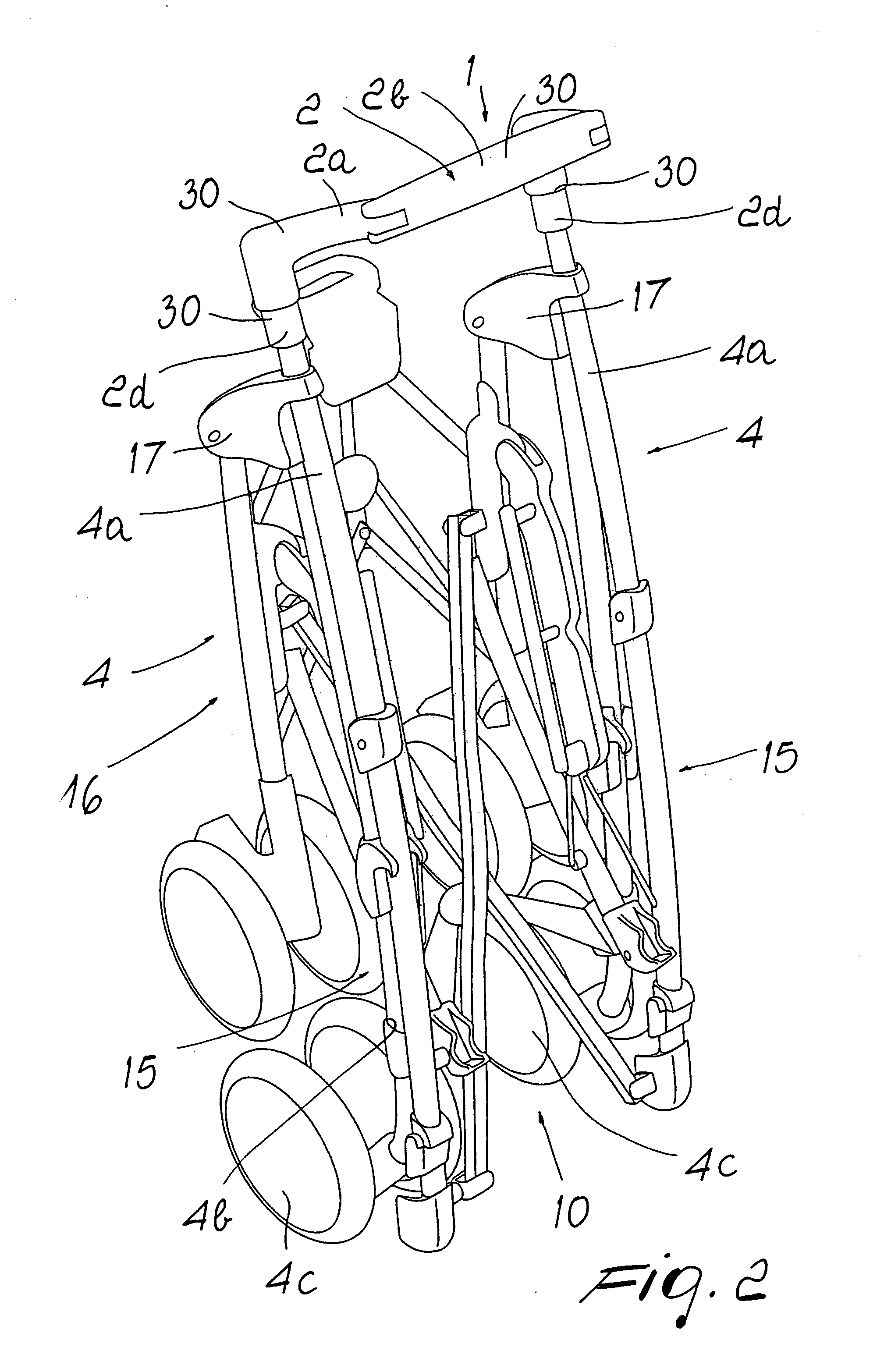 Grip Device, Particulary for Pushchairs, Prams ans the Like