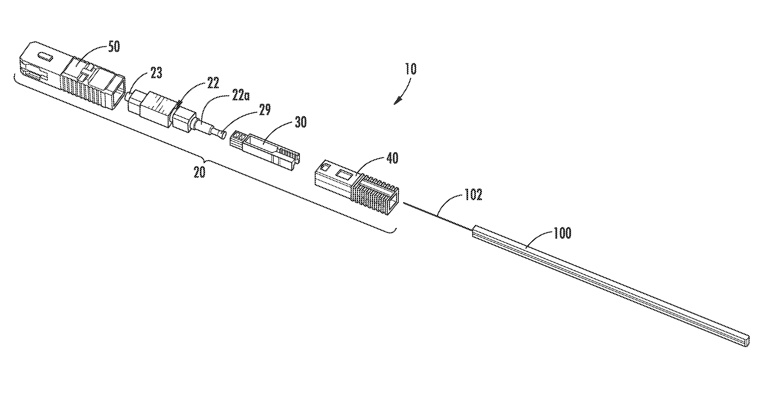 Fiber optic connectors, cable assemblies and methods for making the same