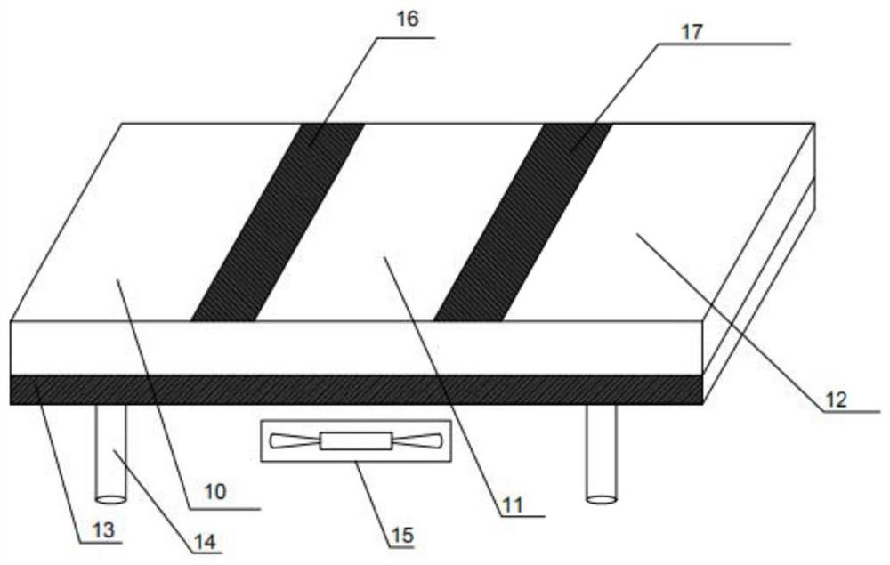 A nucleic acid amplifier heating control device