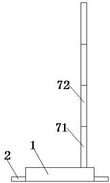 Aluminum alloy door and window lightning-proof device