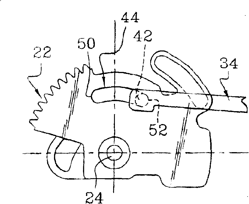 Lock for motor vehicle opening comprising means for inside and outside locking