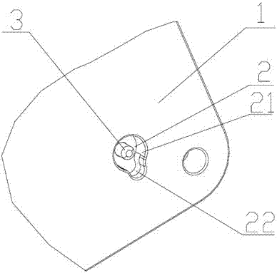 Dismounting preventing structure