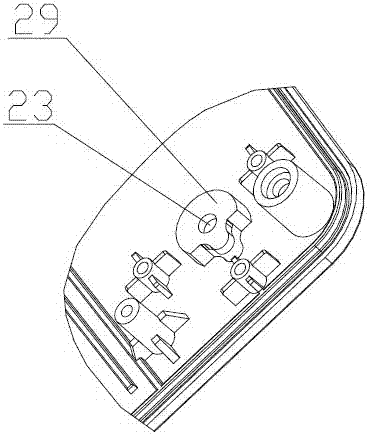 Dismounting preventing structure