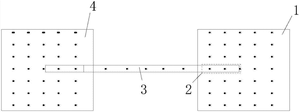 Device and method for measuring heat exchange coefficient of external sticking surface of heat transfer element through non-steady state method