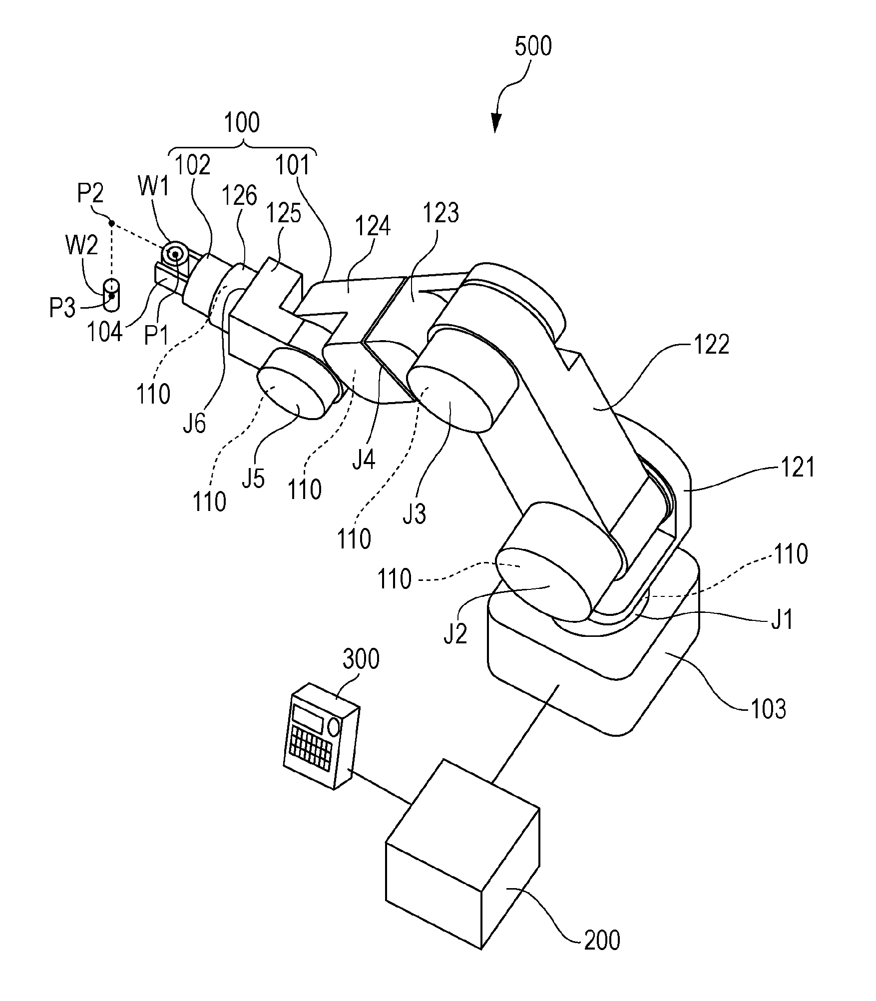 Robot controlling method, robot apparatus, program, recording medium, and method for manufacturing assembly component