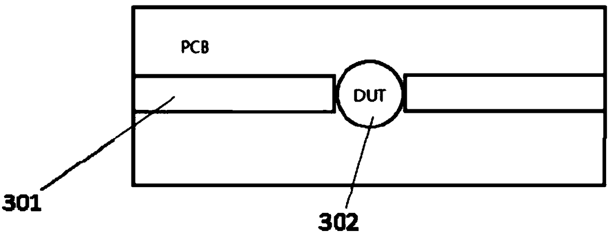 RFID chip impedance measurement method and device based on two-port network