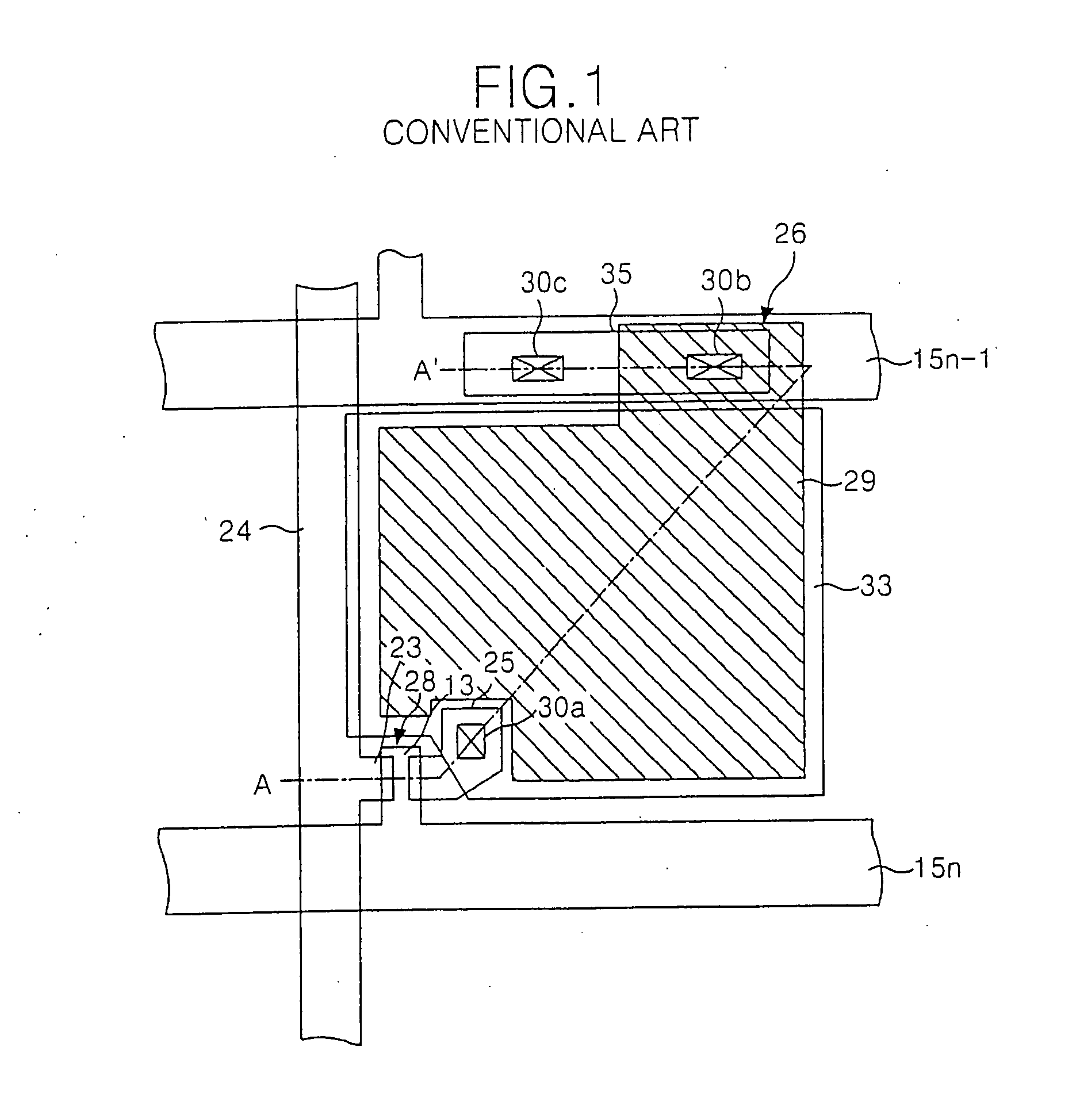 Array substrate of liquid crystal display and fabricating method thereof
