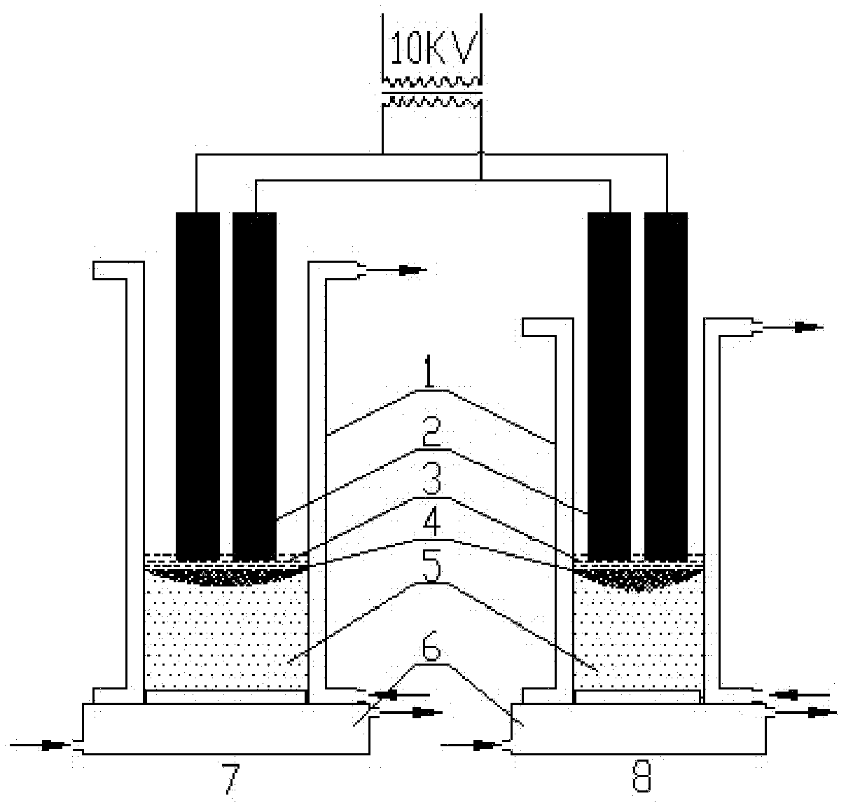 Method for manufacturing propeller shaft special for ship with electro slag remelting-fusion welding process