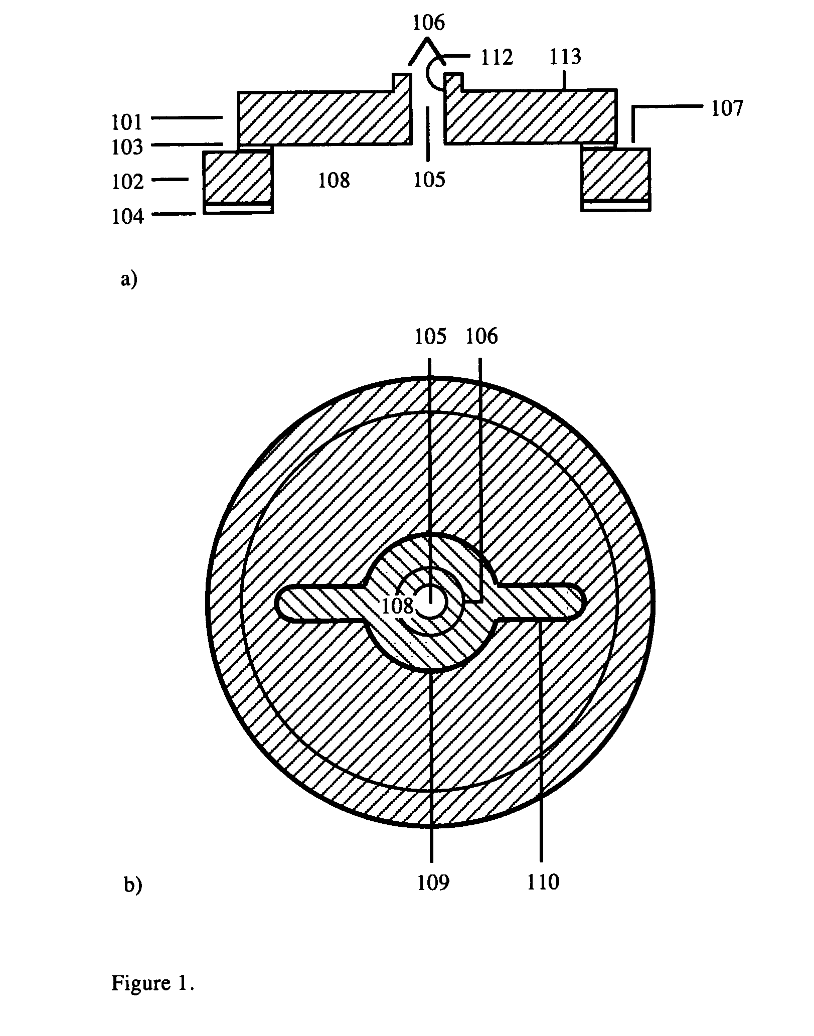 Microengineered vacuum interface for an ionization system