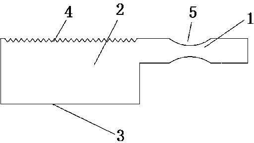 High-strength cutter with saw tooth function