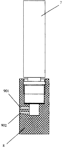 Microorganism electrode method BOD tacheometer