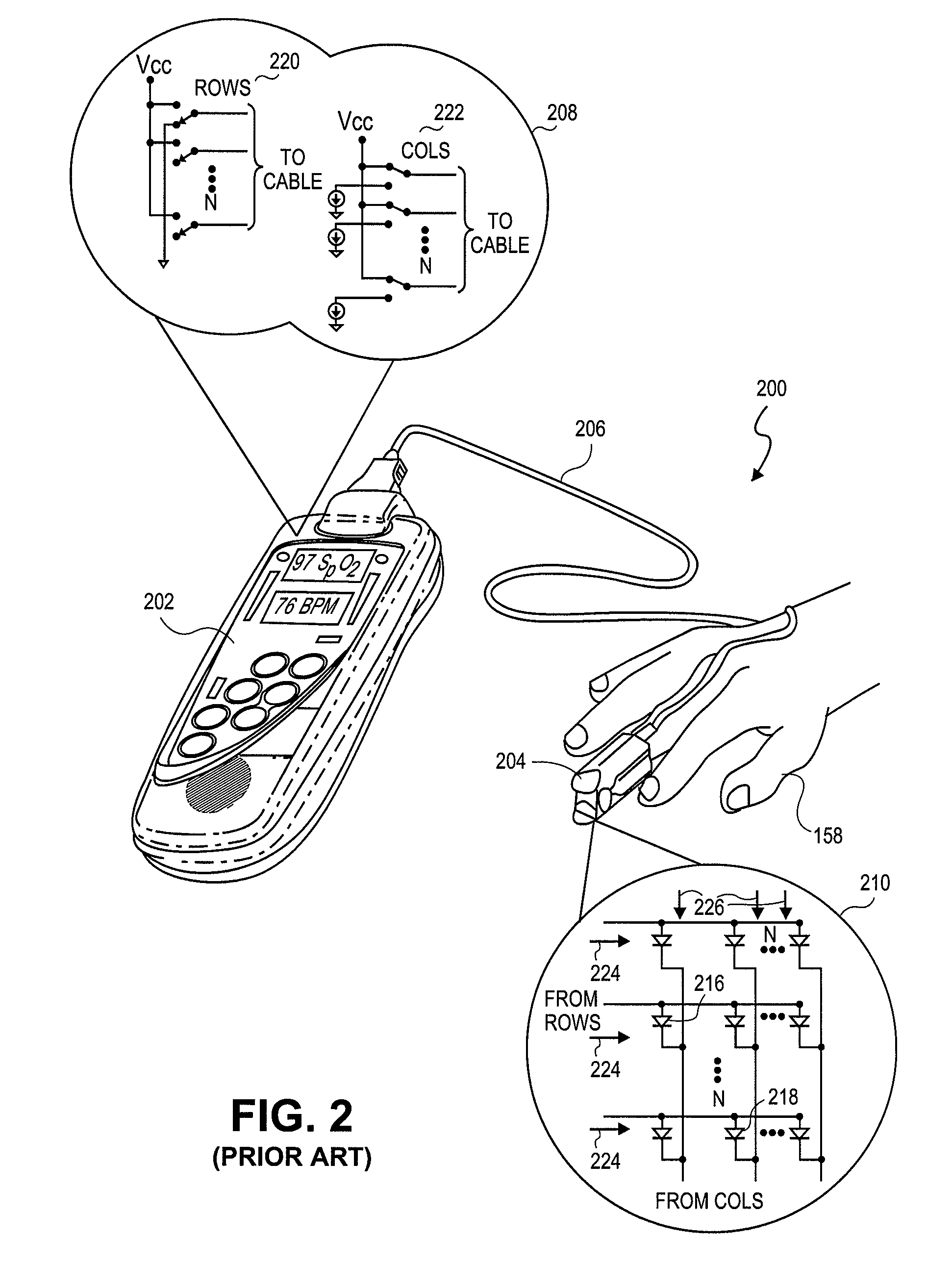 Emitter driver for noninvasive patient monitor