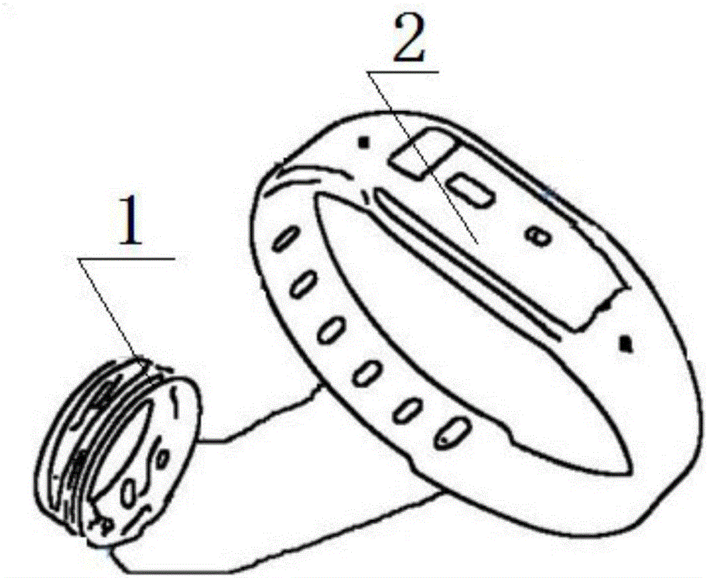 Portable motion monitoring and detecting equipment and motion monitoring and detecting method