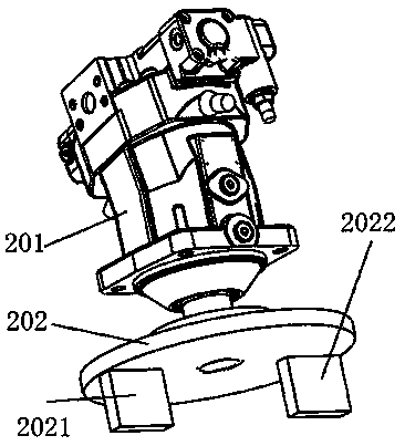 End effector for hob changing manipulator and using method thereof