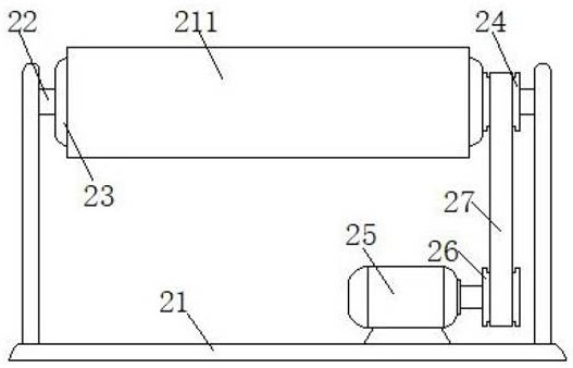 A drying device based on balanced moisture that uses media to discharge ceramic wet billets