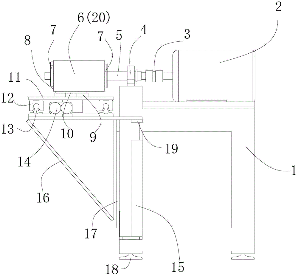 Grinding machine and method for surface pre-processing of special metallic composite materials for laboratory
