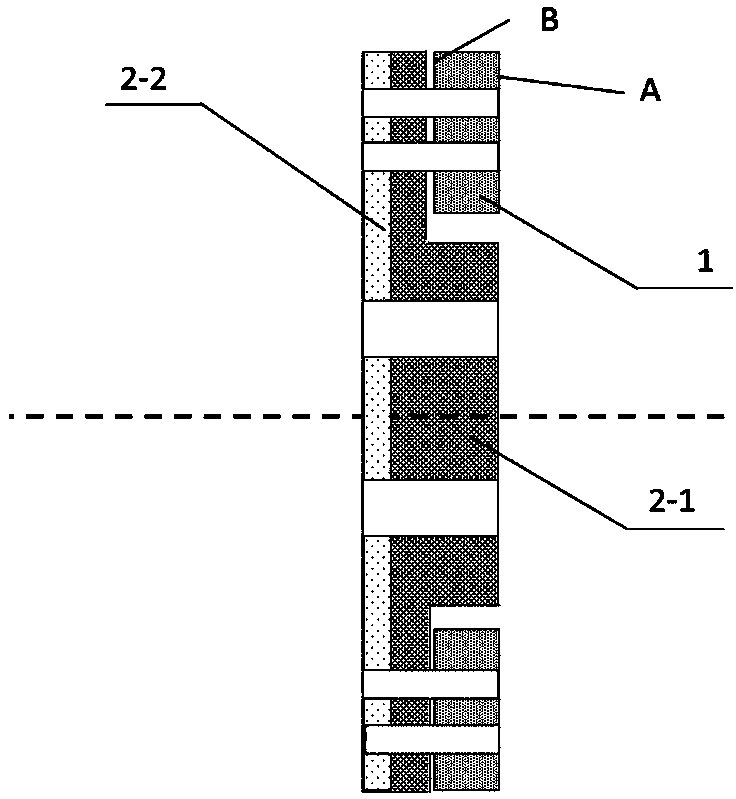 A high-speed train brake disc and its preparation method and application