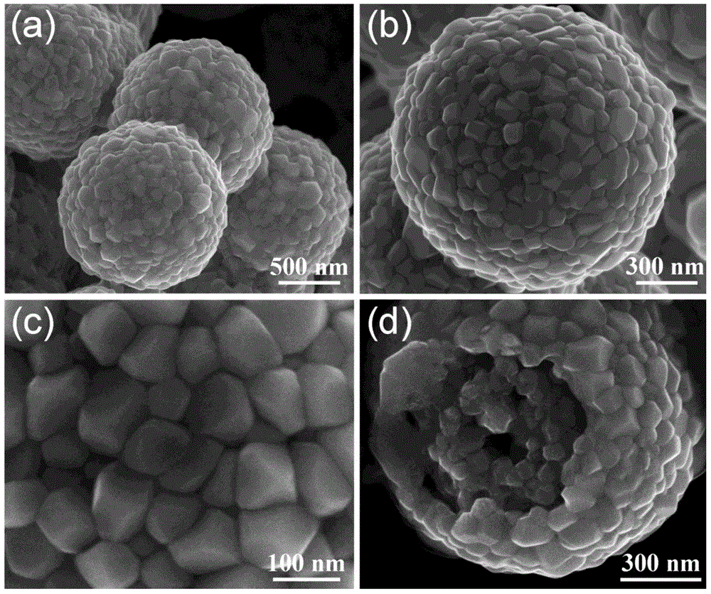Uranium oxide micro-sphere and preparation method thereof
