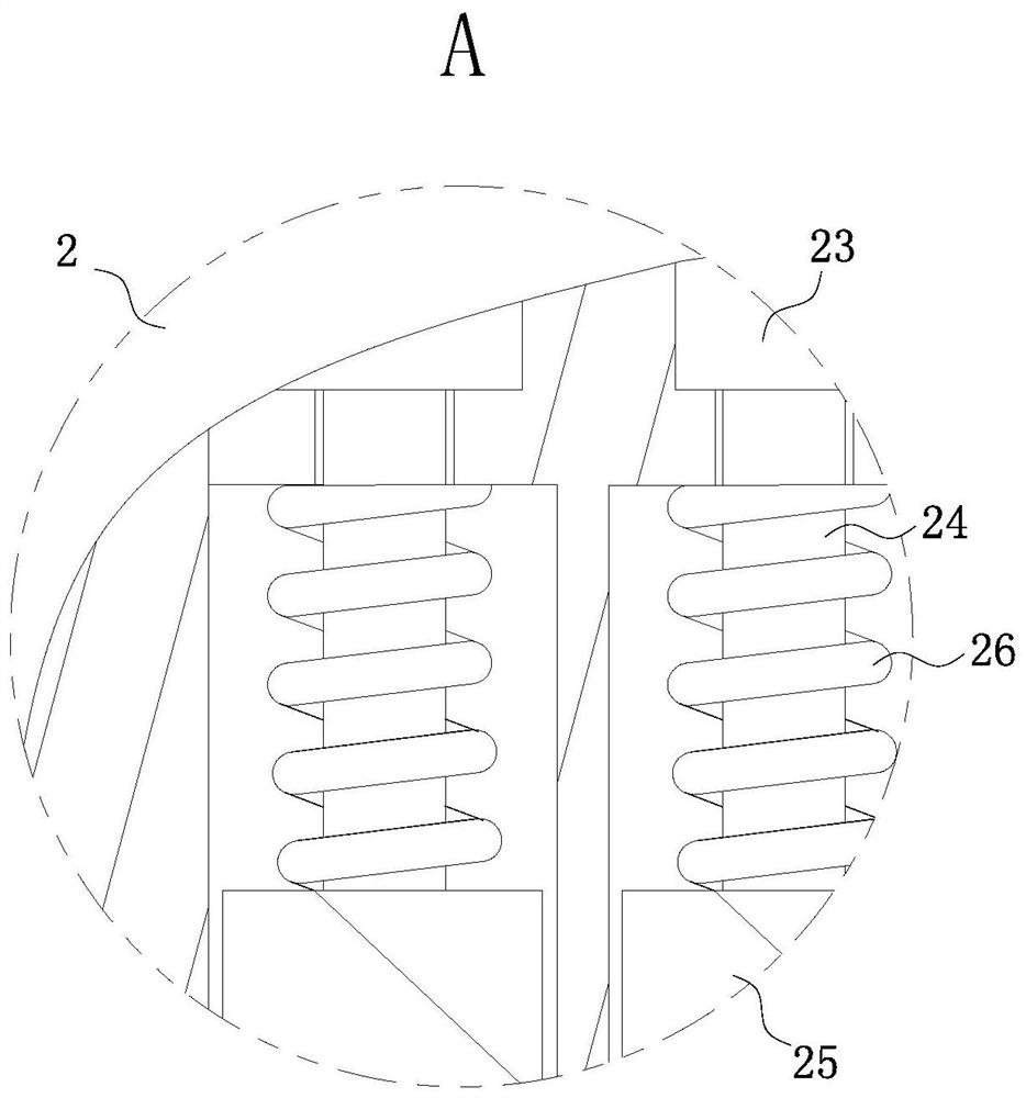 A stamping composite die and stamping machine