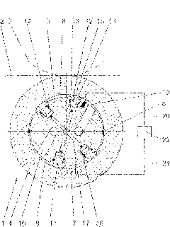 Roller for inhibiting vibration and method thereof