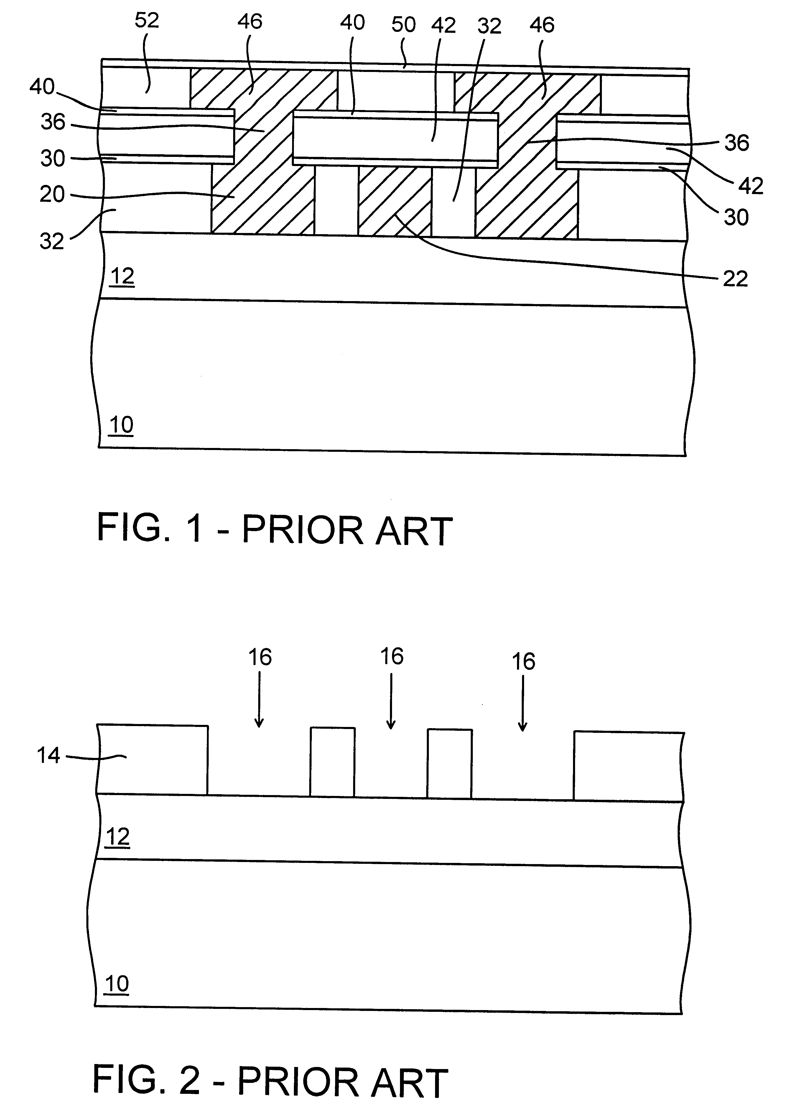 Interconnect structure with gas dielectric compatible with unlanded vias