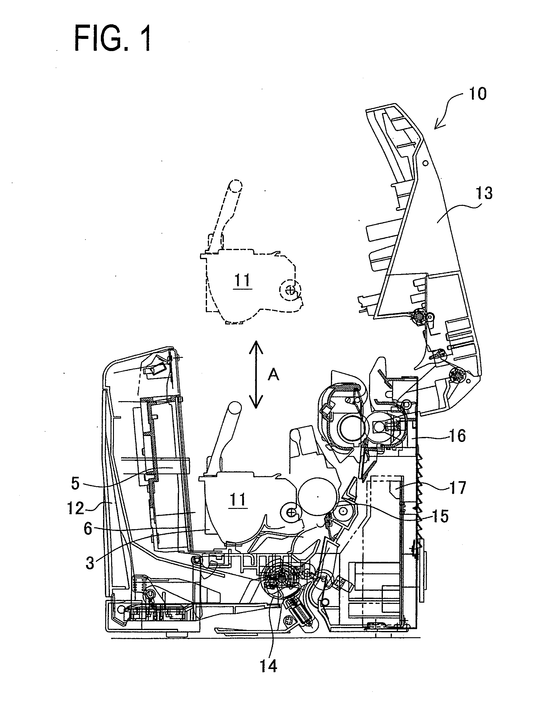 Consumable cartridge for image forming apparatus and image forming apparatus