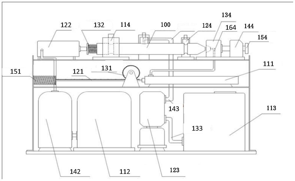 Miniature ship engine oil nozzle checking device