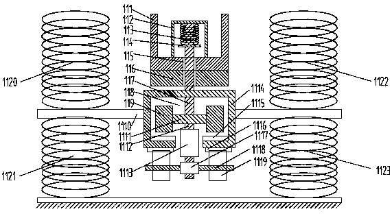 A raw coal conveying device