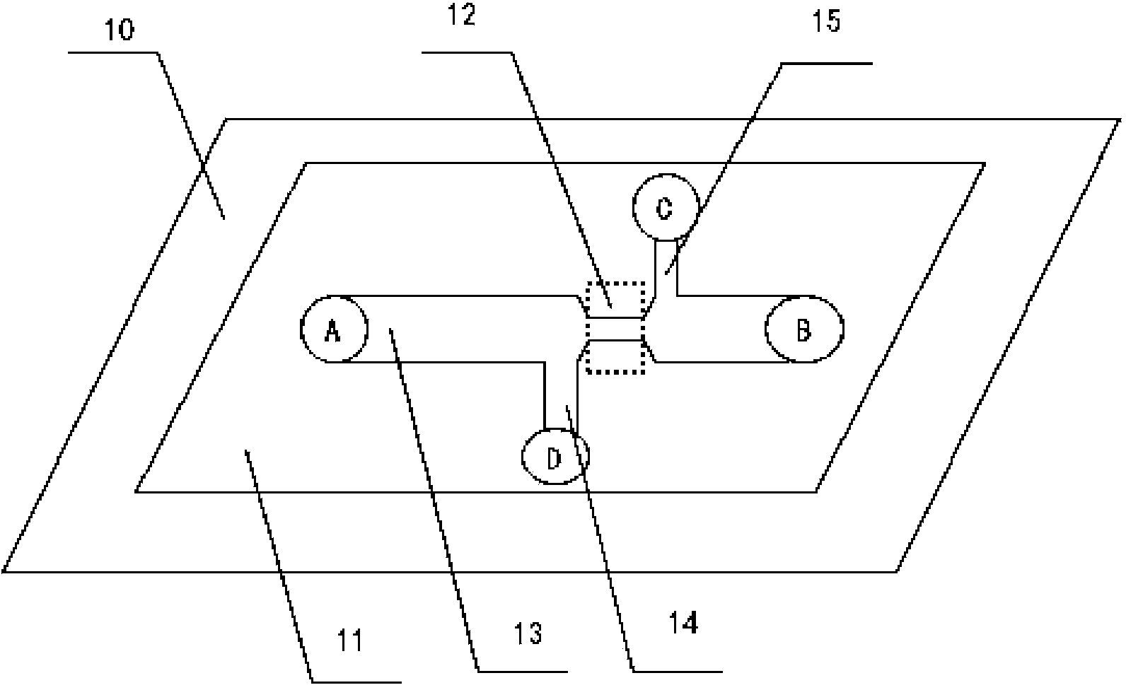 Underwater real-time micro-fluidic chip biochemical detection device and detection method thereof