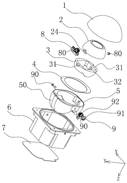 Optical driving device, imaging device and electronic equipment