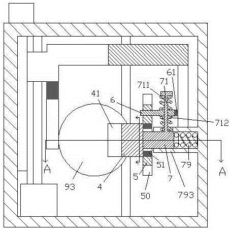 Water output spraying nozzle assembly of water heater with contact alarm function