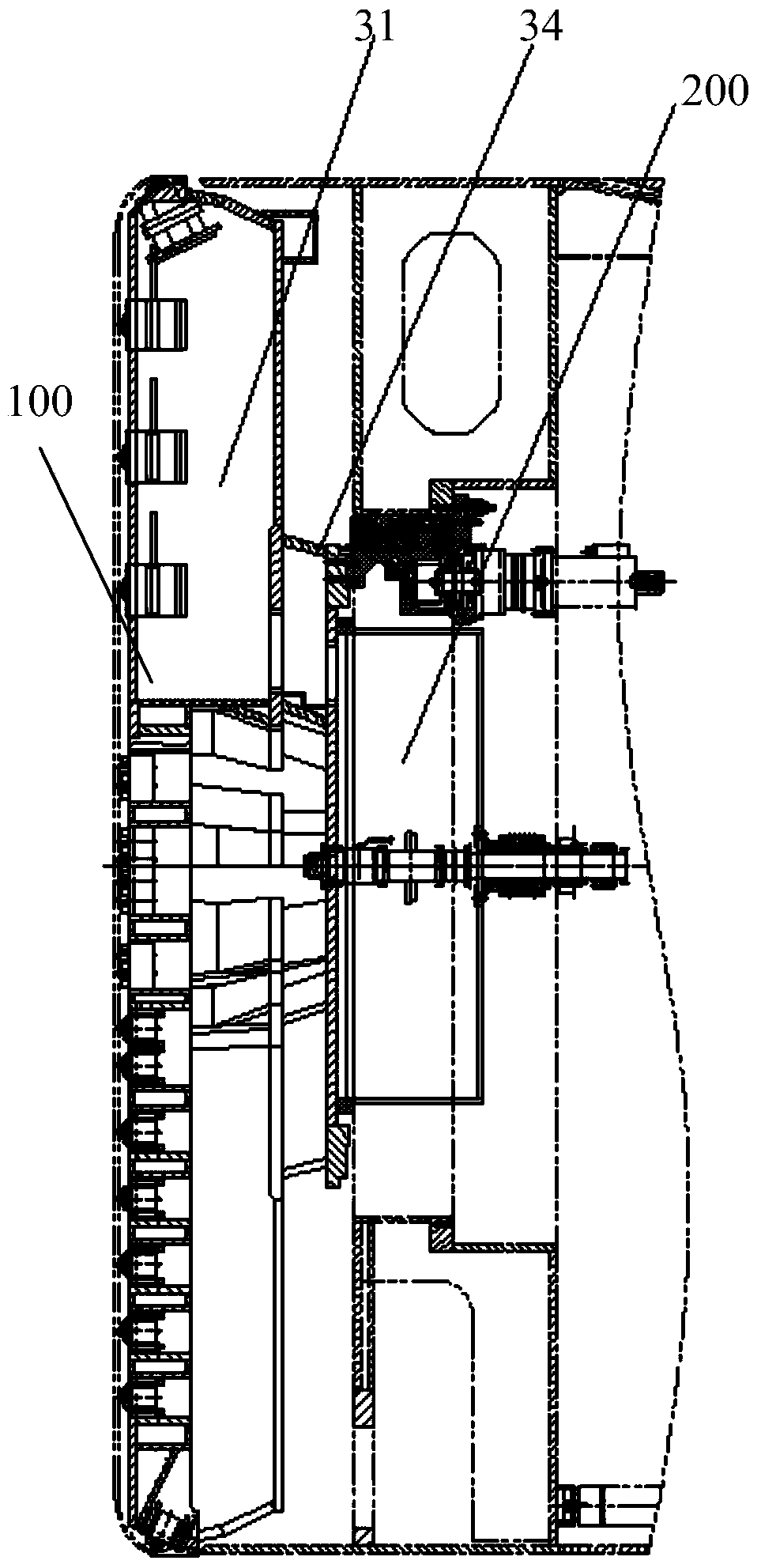 Cutter and shield machine of shield machine