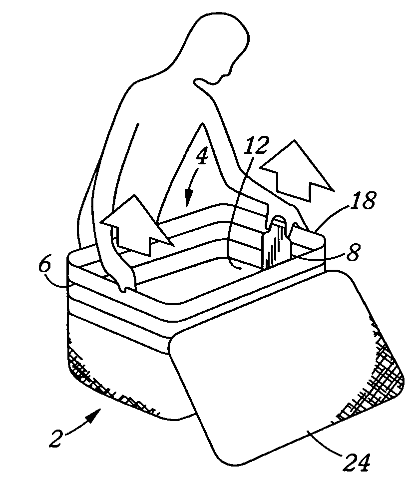 Ratchet Compressor for expandable luggage