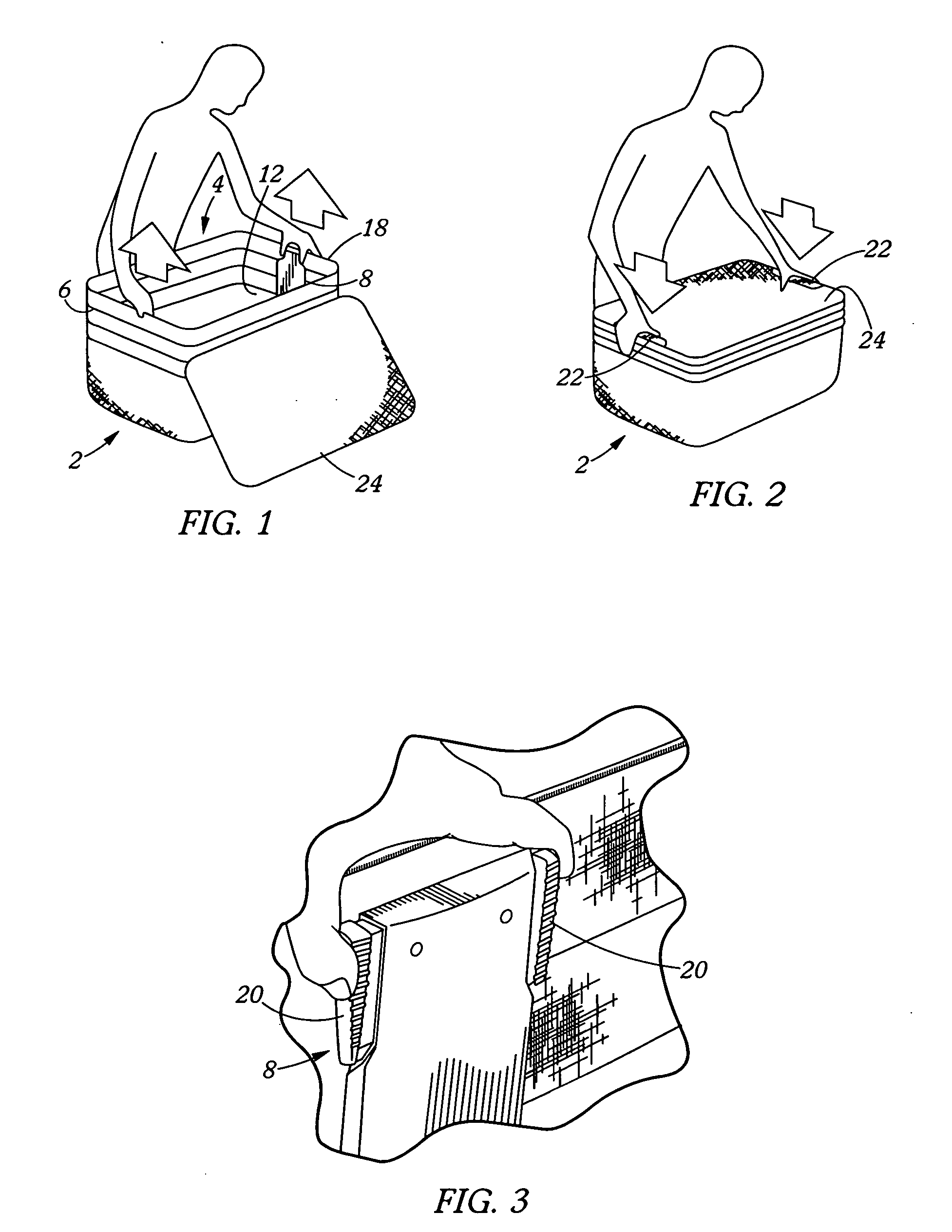 Ratchet Compressor for expandable luggage