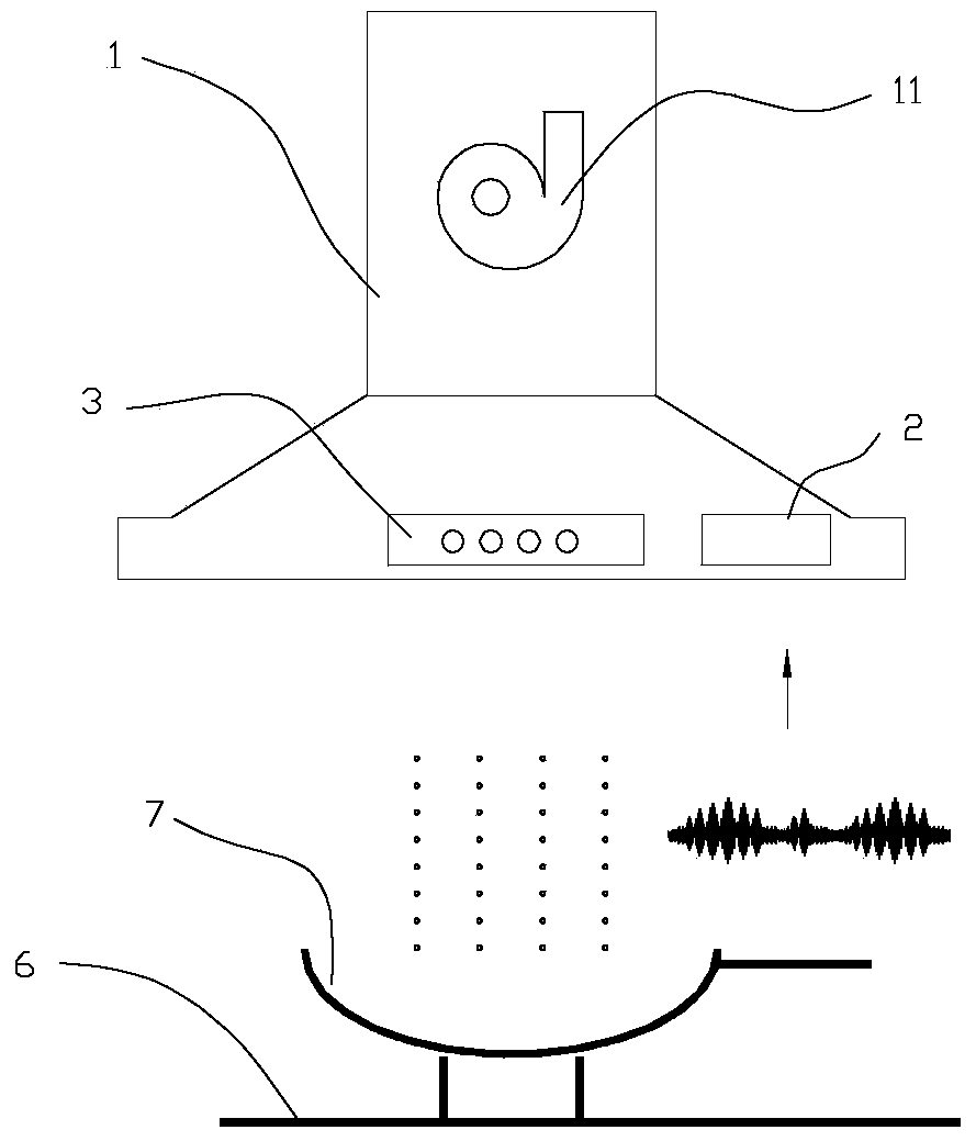 Device and method for detecting oil smoke concentration of range hood