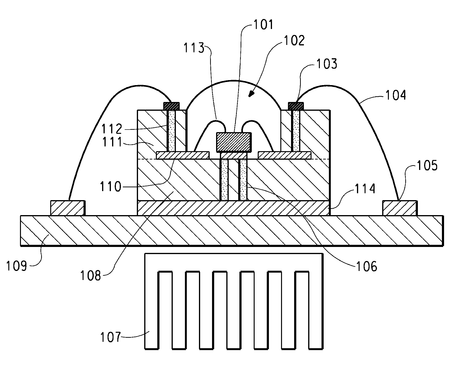 Low Temperature Co-Fired Ceramic (LTCC) Tape Compositions, Light-Emitting Diode (LED) Modules, Lighting Devices and Methods of Forming Thereof