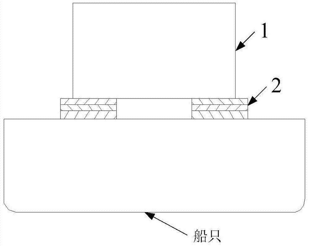 Large-scale steel box beam ashore construction method
