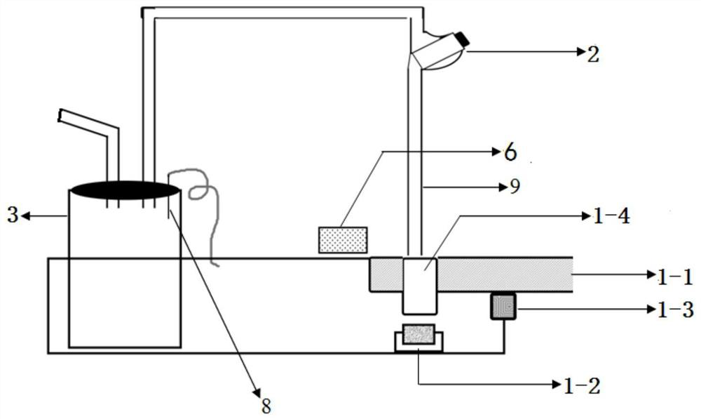 Equipment for biopsy puncture tissue sampling and transfer bottle