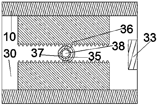 Artistic inlaying grooving device