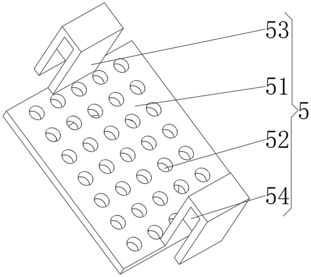 Swelling treatment device for perfluorinated ion exchange membrane