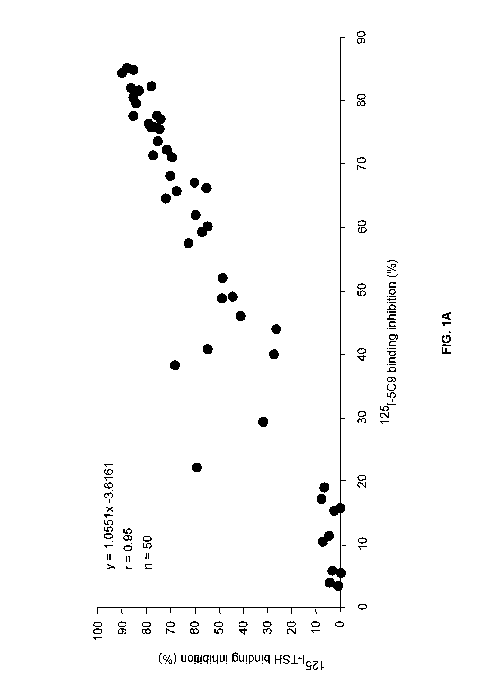 Human monoclonal antibodies to the thyrotropin receptor which act as antagonists