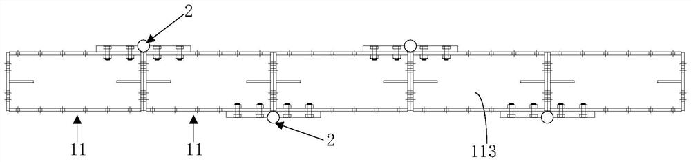 Foundation pit steel support and its installation method