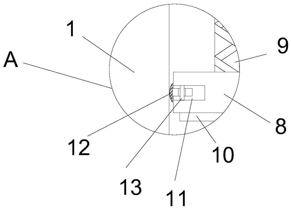 Anti-tipping teacup base device applied to office table