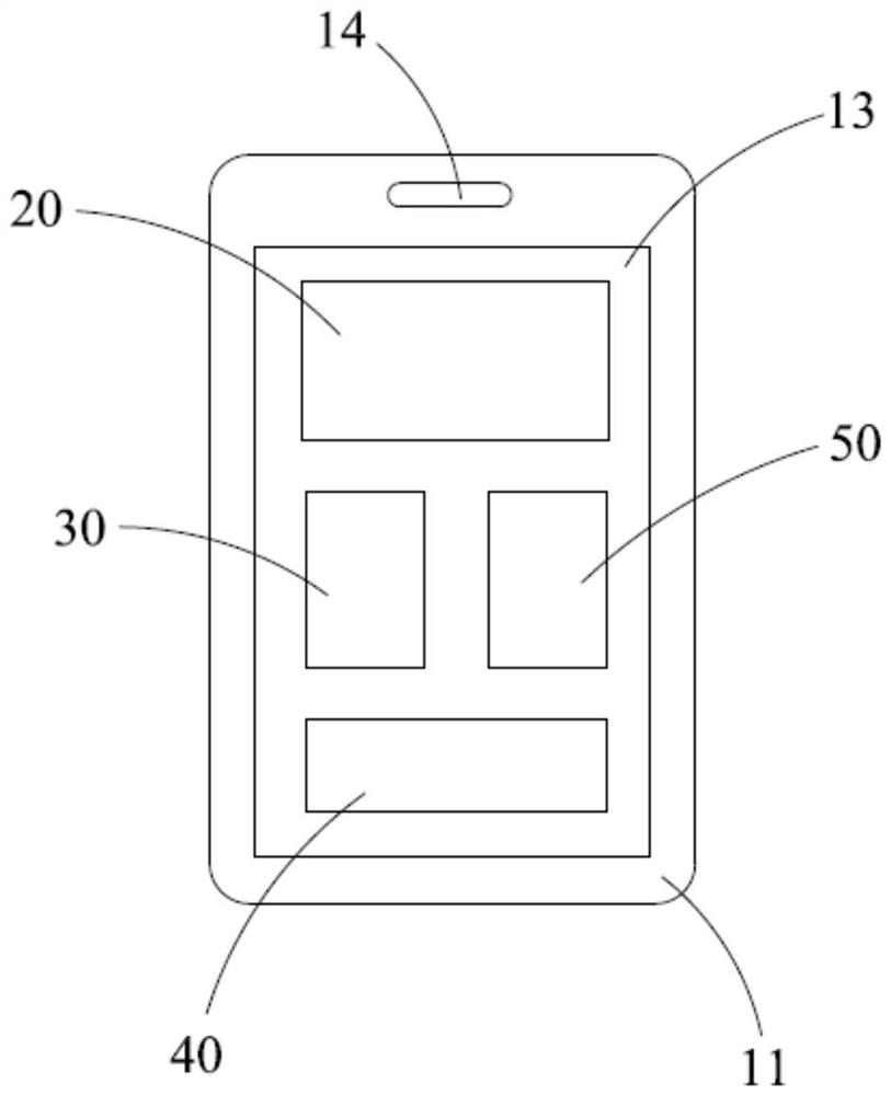 Smart card based on Internet of Things and use method thereof