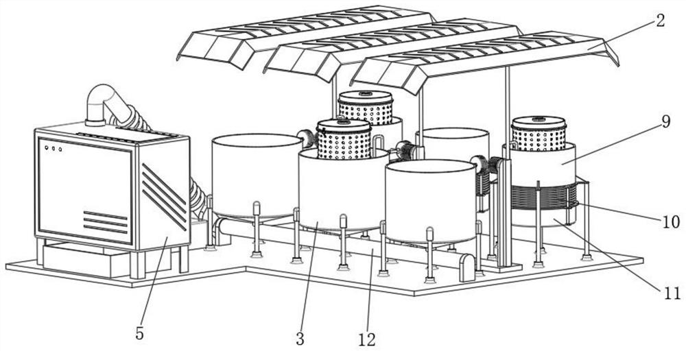 Suaeda salsa tablet and production system thereof