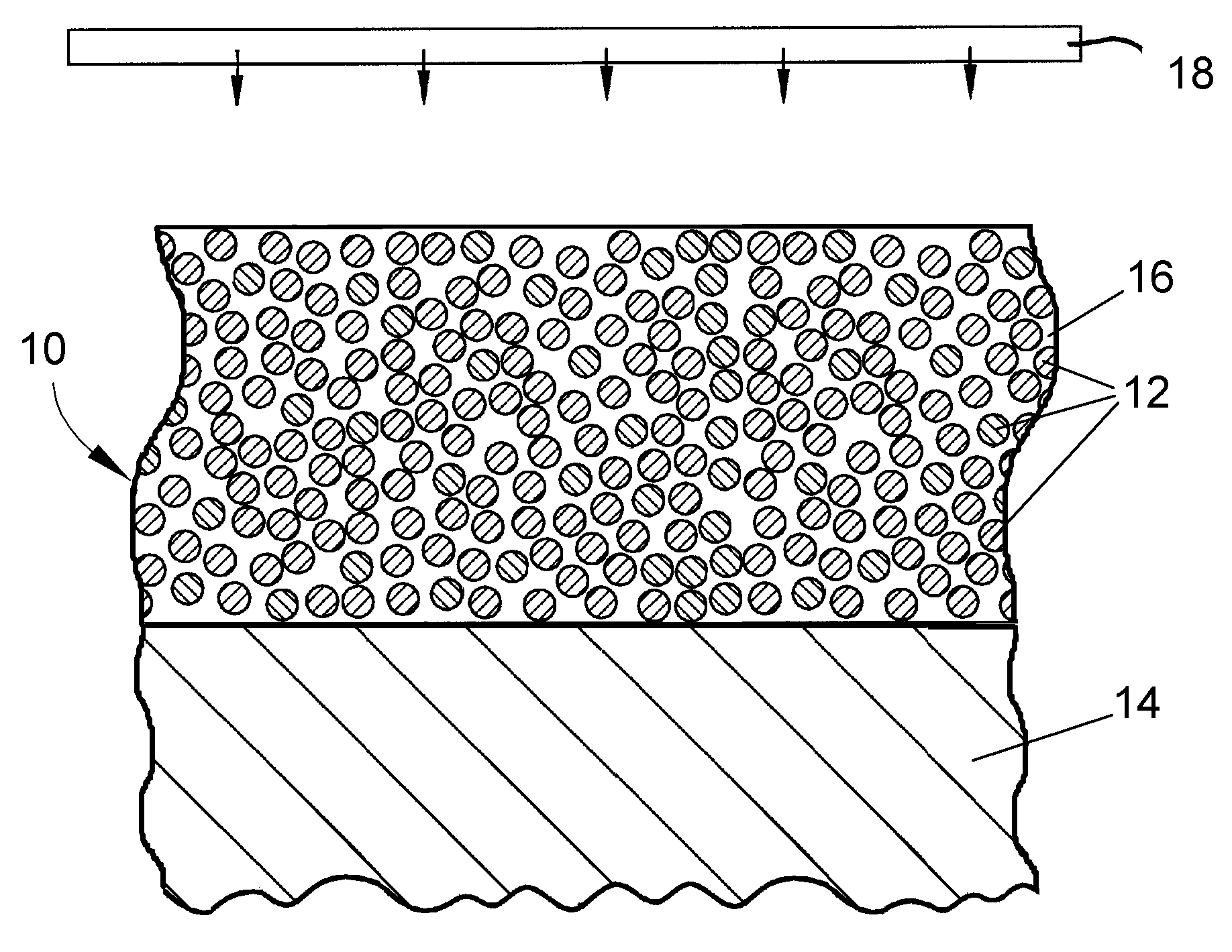 Microwave brazing process for forming coatings